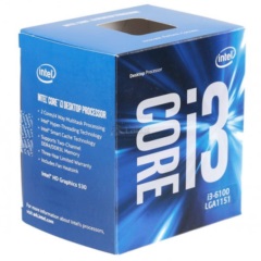 Intel® Core™ i3-6100 Processor 3M Cache, 3.70 GHz