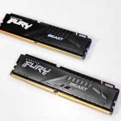 RAM DESKTOP KINGSTON FURY BEAST (KF548C38BBK2-32) 32GB (2X16GB) DDR5 4800MHZ