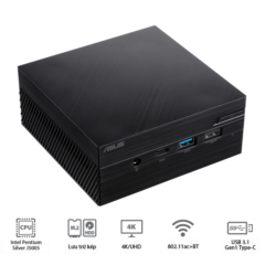 PC MINI ASUS PN40-BBC061MV (INTEL CELERON J4005/BAREBONE) (90MS0181-M00610)