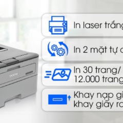 Máy in laser trắng đen đơn năng Brother HL-L2321D 
