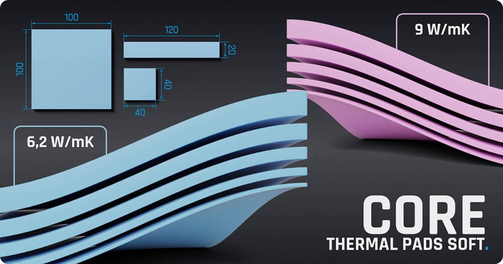 AlphaCool ra mắt miếng tản nhiệt mềm Thermal Pad phù hợp với nhiều thiết bị khác nhau